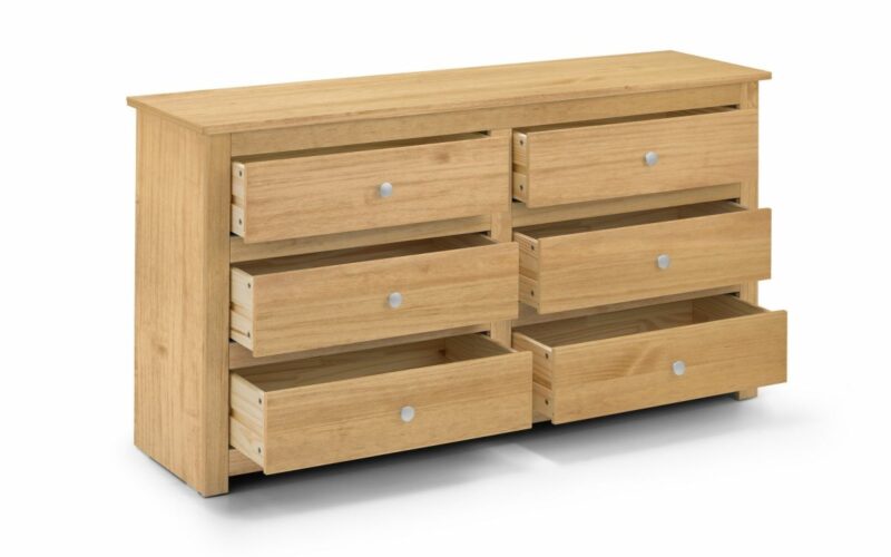 Radley 6 Drawer Chest - Waxed Pine - Image 3