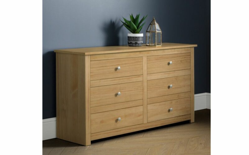 Radley 6 Drawer Chest - Waxed Pine - Image 4