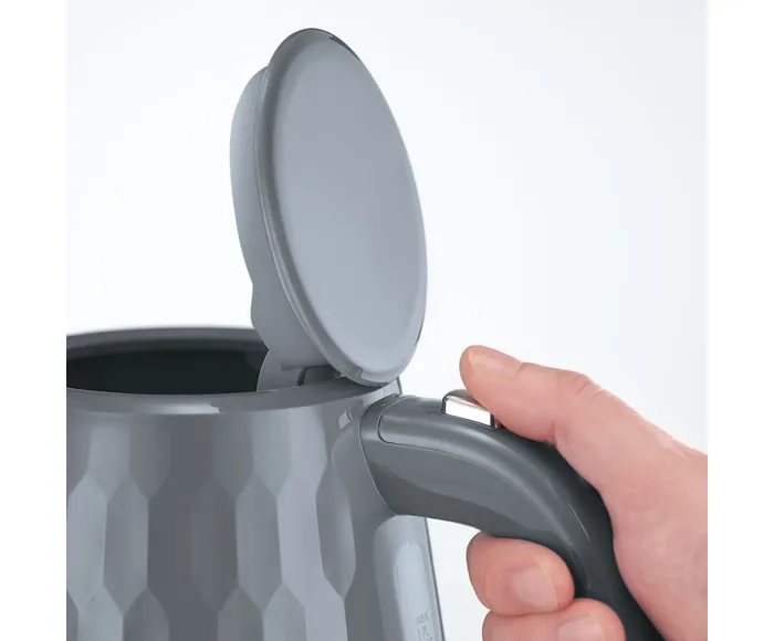 Russell Hobbs Honeycomb Kettle 26053 – Grey - Image 3
