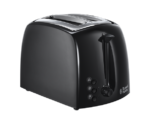 Russell Hobbs Textures 2 slice Toaster 21641 - Black