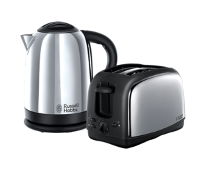 Russell Hobbs Lincoln 2 Slice Toaster & Kettle Twin Pack 21830