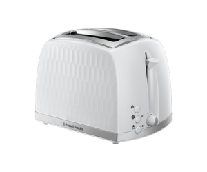 Russell Hobbs Honeycomb 2 Slice Toaster 26060 – White