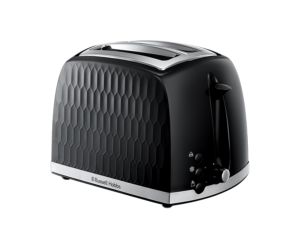 Russell Hobbs Honeycomb 2 Slice Toaster 26061 - Black