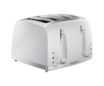 Russell Hobbs Honeycomb 4 Slice Toaster 26070 – White