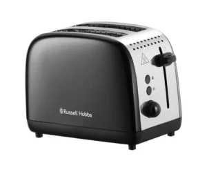 Russell Hobbs Stainless Steel 2 Slice Toaster 26550 – Black