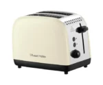 Russell Hobbs Stainless Steel 2 Slice Toaster 26551 – Cream