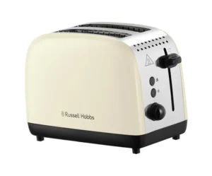 Russell Hobbs Stainless Steel 2 Slice Toaster 26551 – Cream