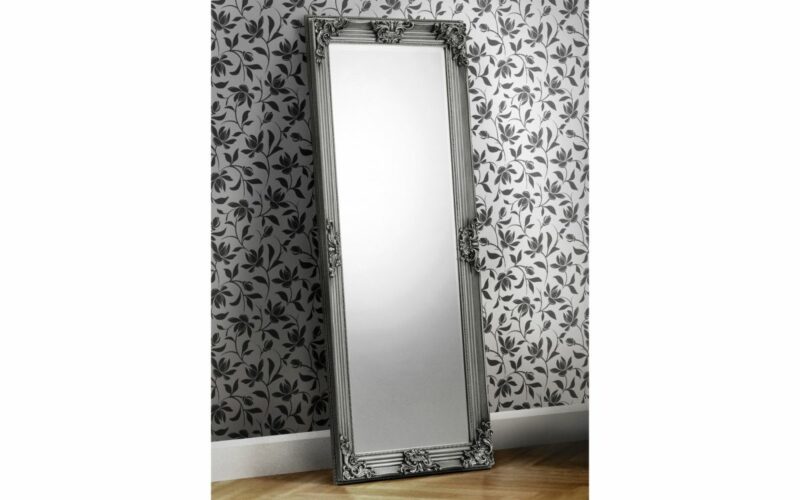 Rococo Pewter Lean-to Dress Mirror (JB) - Image 2
