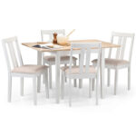 Rufford 2-Tone 4 Seater Dining Set