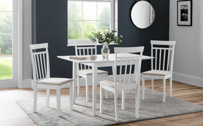 Rufford Extending Dining Table - White - Image 3