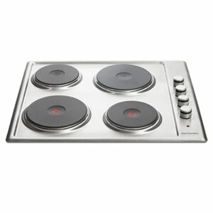 Montpellier SP440X - 4 Burner Electric Hob - White Enamel