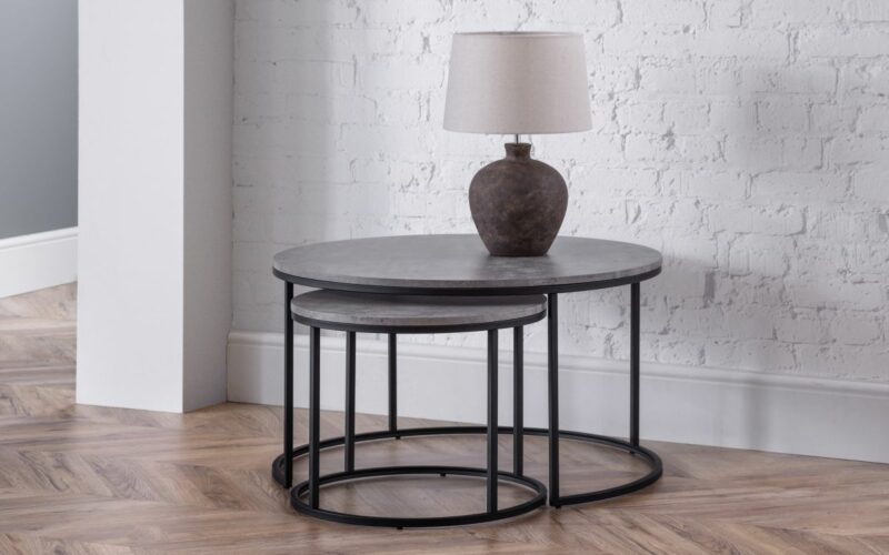 Staten Round Nesting Coffee Table - Image 5