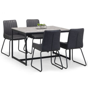 Staten & Soho 4 Seater Dining Set