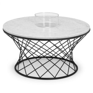 Trevi Real Marble Coffee Table