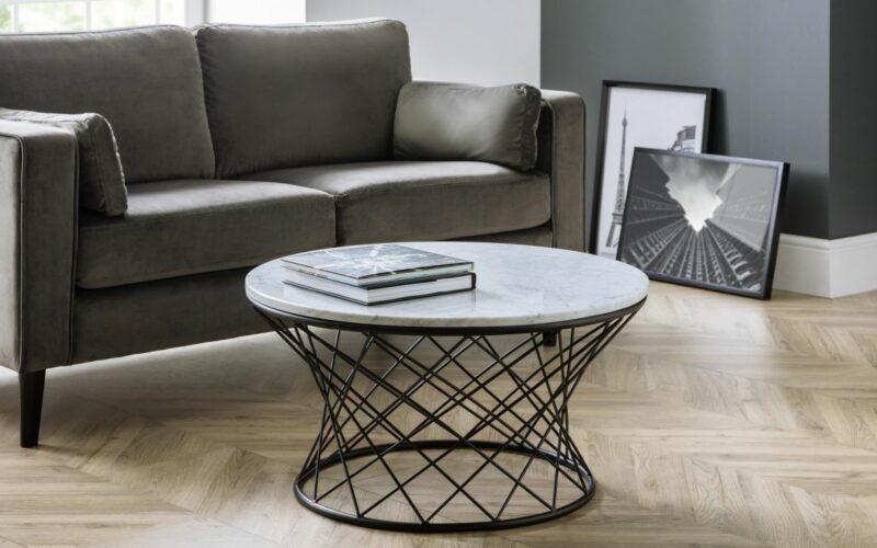 Trevi Real Marble Coffee Table - Image 2