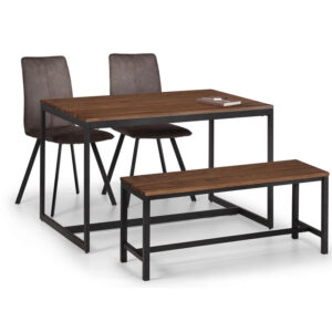 Tribeca & Monroe 4 Seater Dining Set (2 Monroe Chairs & Bench)
