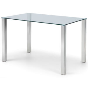 Enzo Glass Dining Table (120cm x 80cm) (JB)