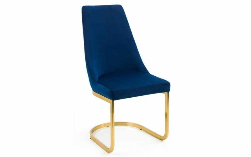 Minori & Vittoria 6 Seater Blue Dining Set - Image 3