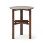 Willow Lamp Table With Shelf