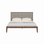 Calla Bed in Walnut/Stone