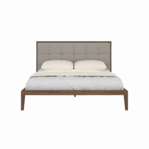 Calla Bed in Walnut/Stone