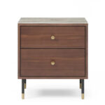 Willow Bedside Double Drawer