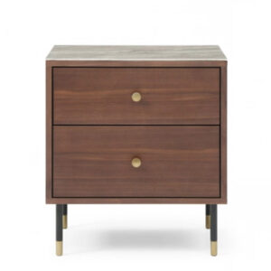 Willow Bedside Double Drawer