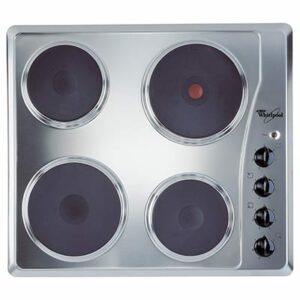 Whirlpool AKM330IX - 4 Burner Electric Hob - Stainless Steel