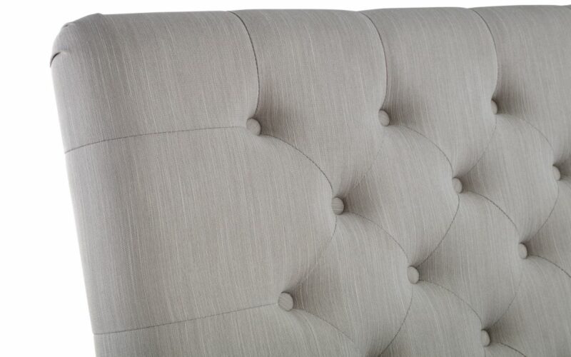 Wilton Deep Buttoned 4 Drawer Bed - Grey - Image 6