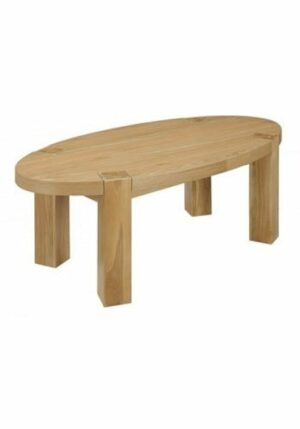 Zeus oval coffee table